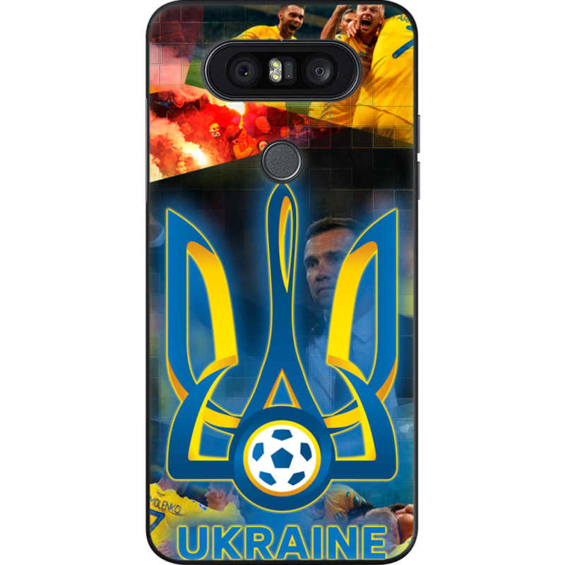 Чехол U-print LG Q8 UA national team