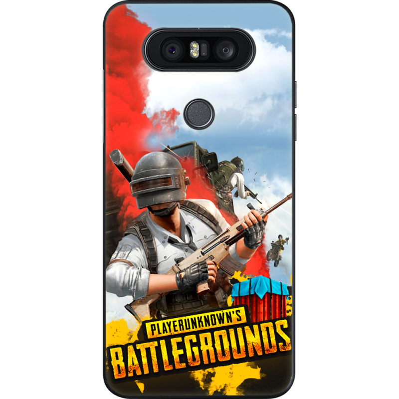 Чехол U-print LG Q8 PLAYERUNKNOWN'S BATTLEGROUNDS