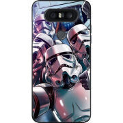 Чехол U-print LG Q8 Stormtroopers