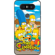 Чехол U-print LG Q8 The Simpsons