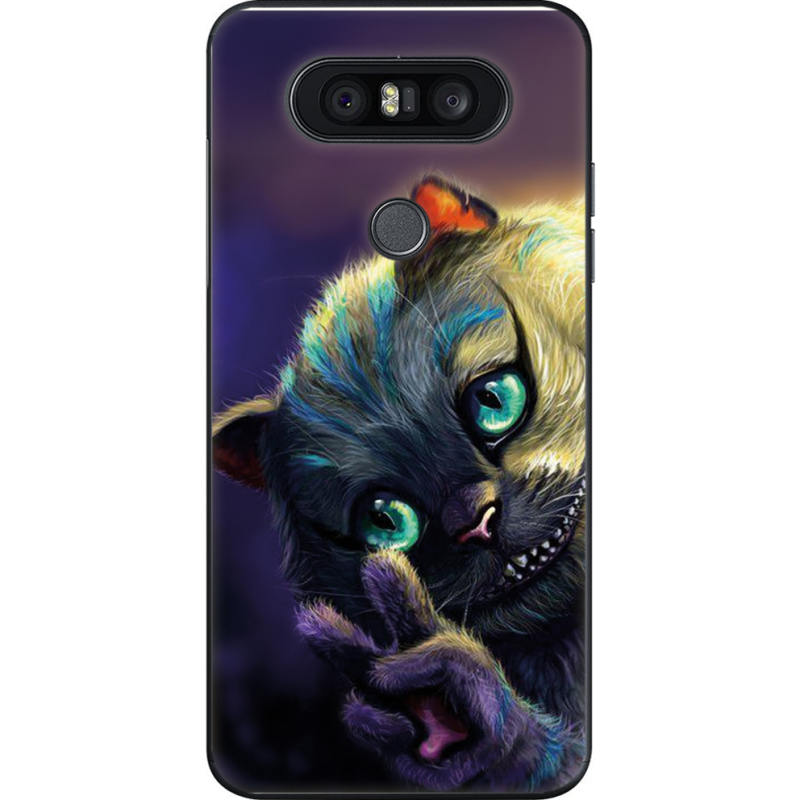 Чехол U-print LG Q8 Cheshire Cat