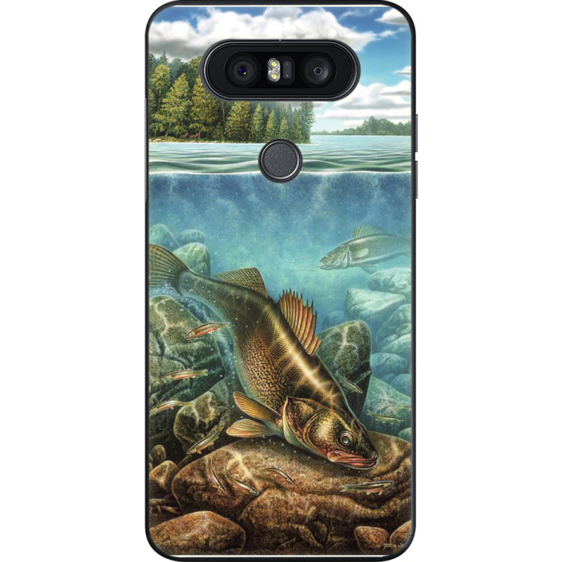 Чехол U-print LG Q8 Freshwater Lakes