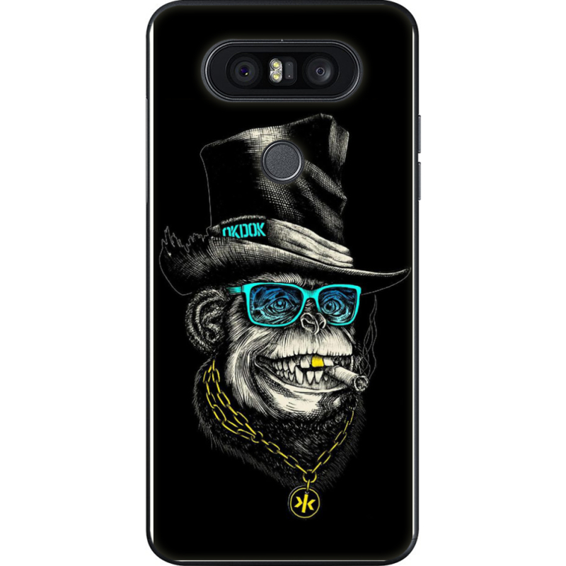 Чехол U-print LG Q8 Rich Monkey