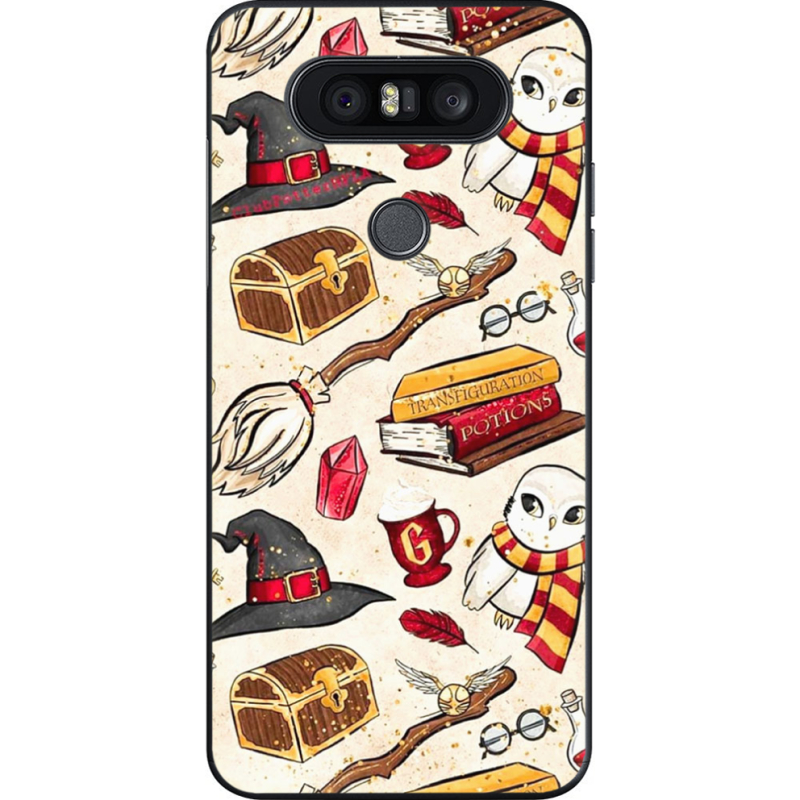Чехол U-print LG Q8 Magic Items