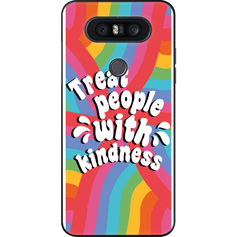 Чехол U-print LG Q8 Kindness