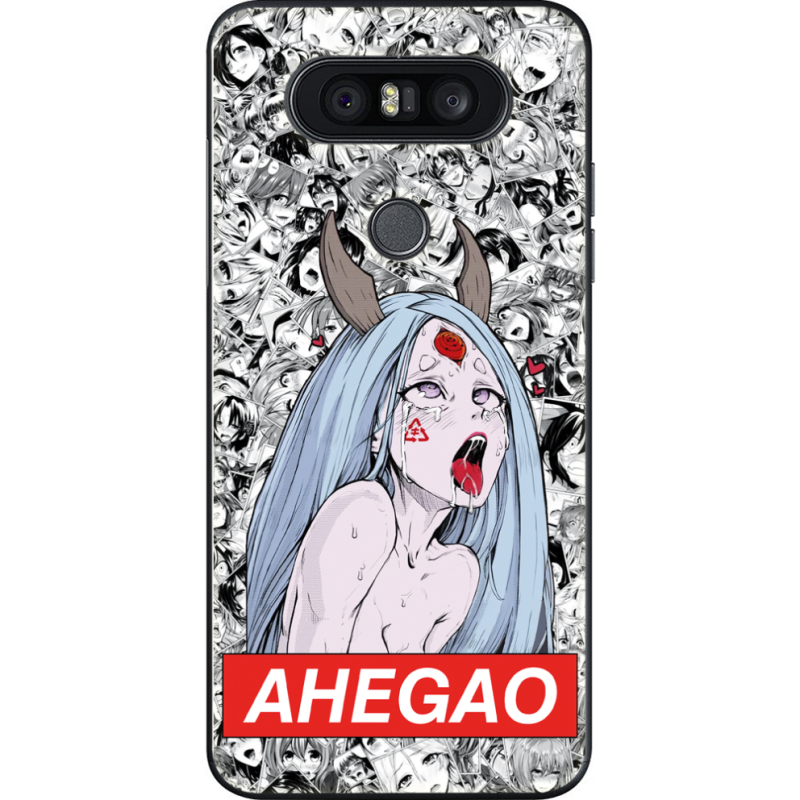 Чехол U-print LG Q8 Ahegao