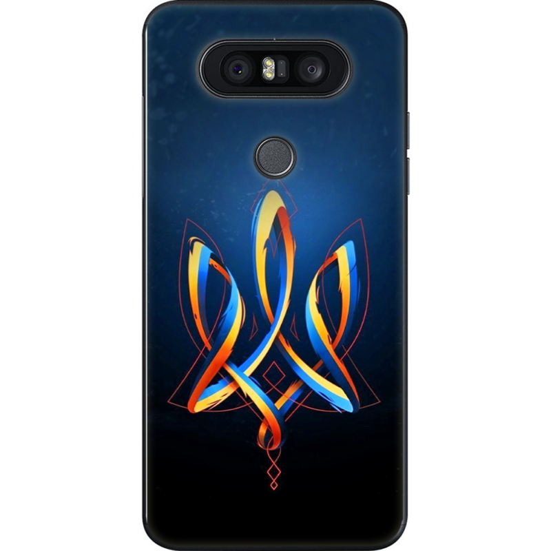 Чехол U-print LG Q8 Ukrainian Emblem