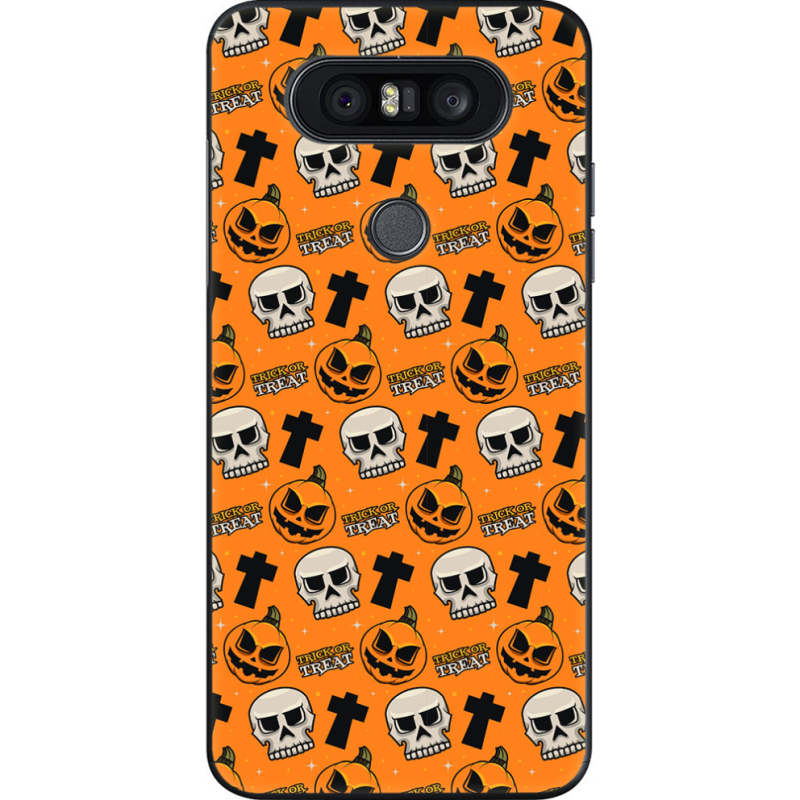 Чехол U-print LG Q8 Halloween Trick or Treat