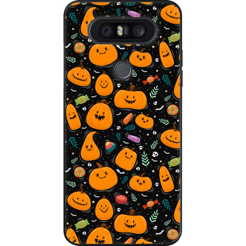 Чехол U-print LG Q8 Cute Halloween