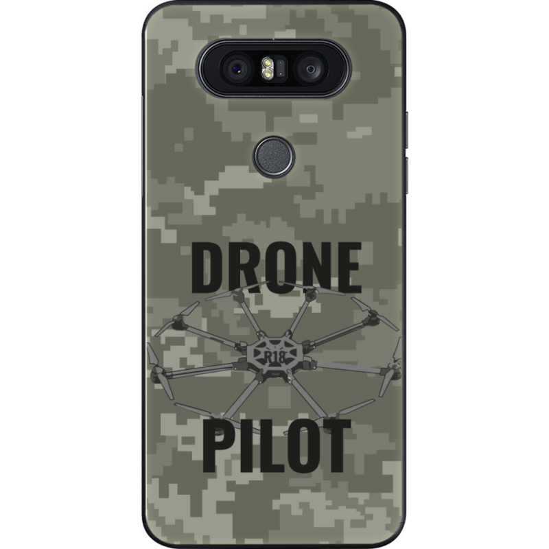 Чехол U-print LG Q8 Drone Pilot