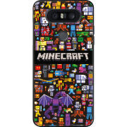 Чехол U-print LG Q8 Minecraft Mobbery