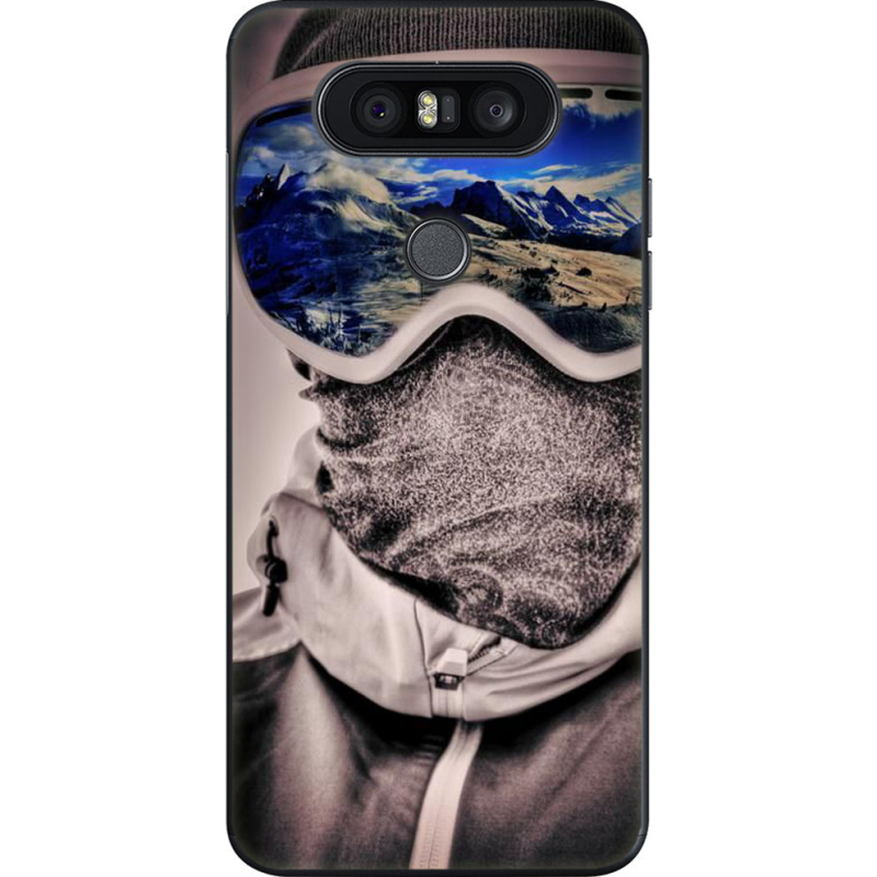 Чехол U-print LG Q8 snowboarder