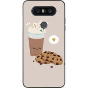 Чехол U-print LG Q8 Love Cookies