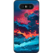 Чехол U-print LG Q8 Thunderclouds