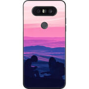 Чехол U-print LG Q8 Top of the World