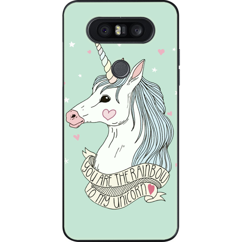 Чехол U-print LG Q8 My Unicorn