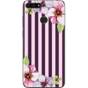 Чехол U-print Honor 7c Purple Fantasy