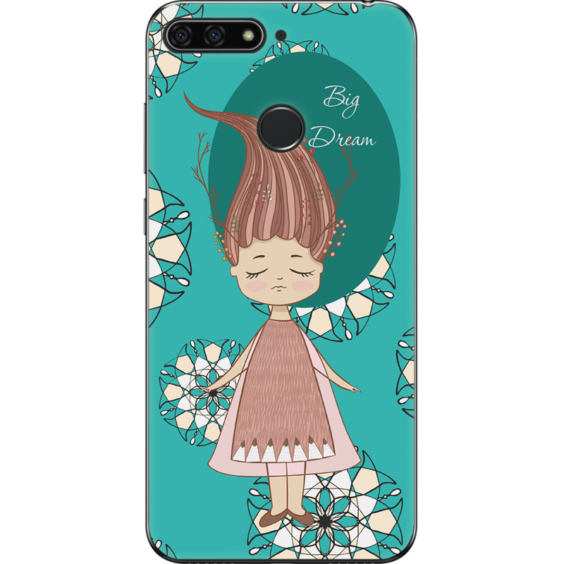 Чехол U-print Honor 7c Dream Girl