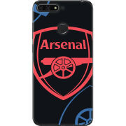 Чехол U-print Honor 7c Football Arsenal