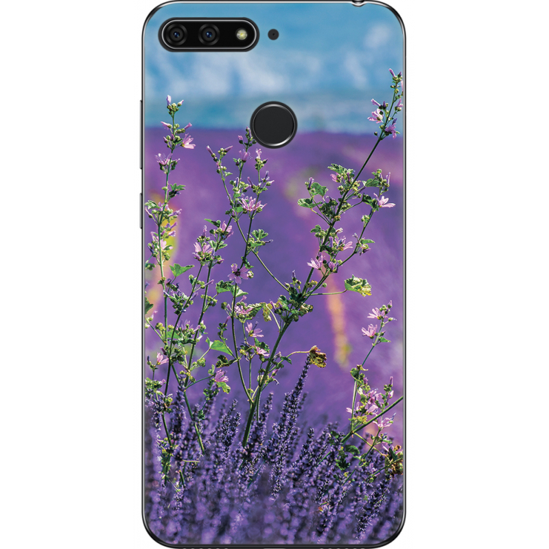 Чехол U-print Honor 7c Lavender Field