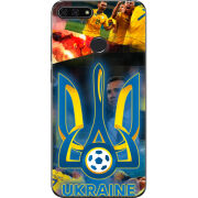 Чехол U-print Honor 7c UA national team