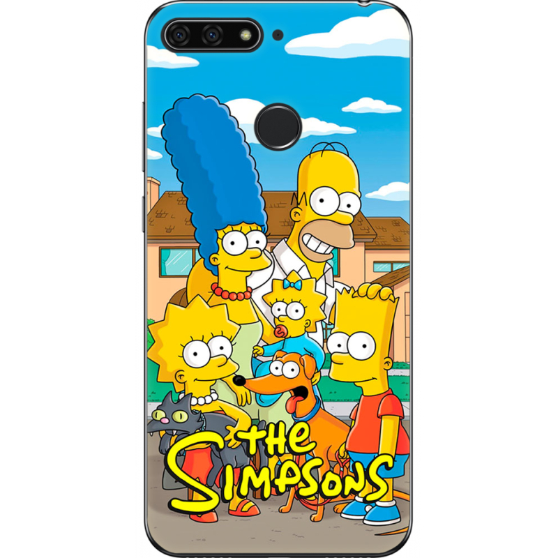 Чехол U-print Honor 7c The Simpsons