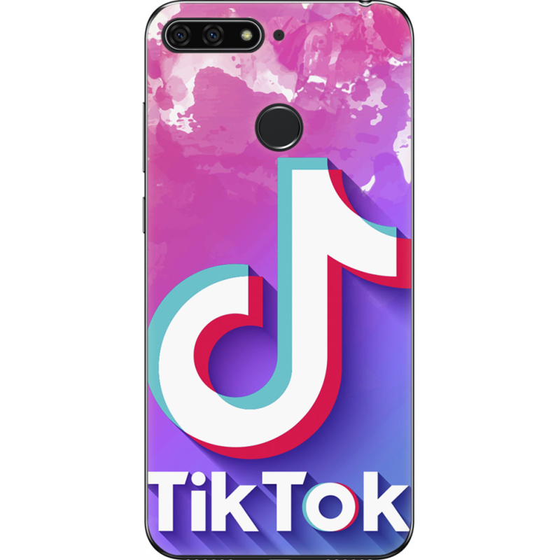 Чехол U-print Honor 7c TikTok