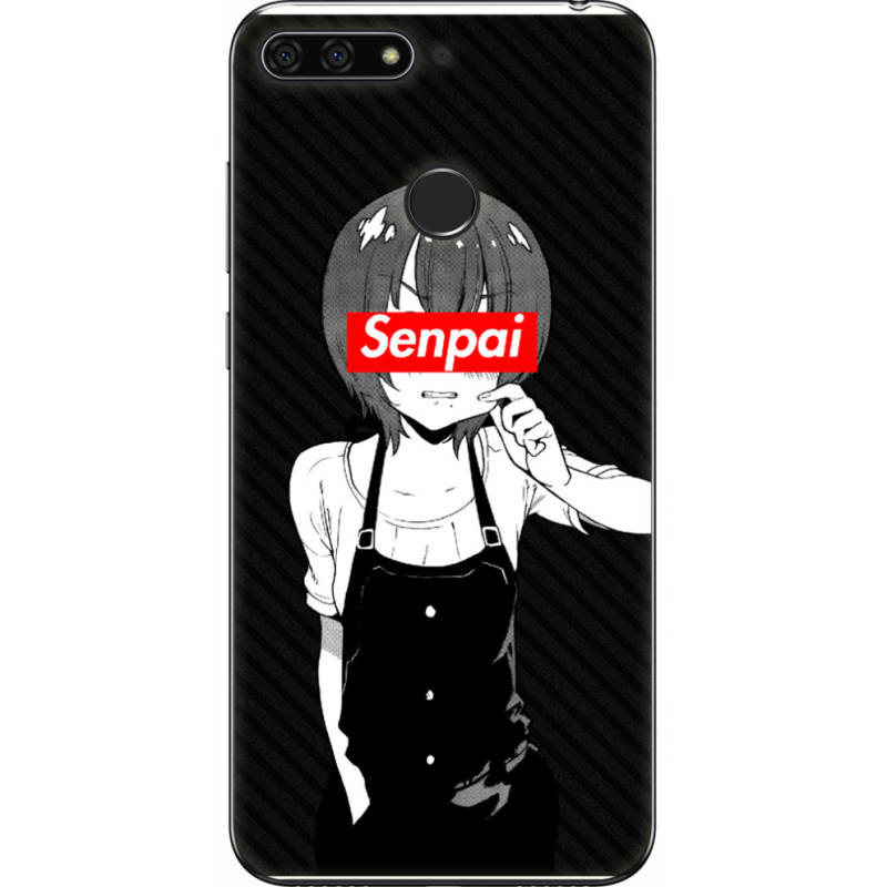 Чехол U-print Honor 7c Senpai