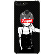 Чехол U-print Honor 7c Senpai