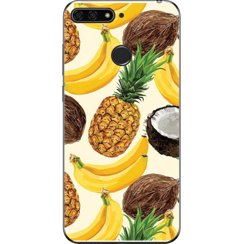 Чехол U-print Honor 7c Tropical Fruits