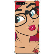 Чехол U-print Honor 7c Modern Mermaid