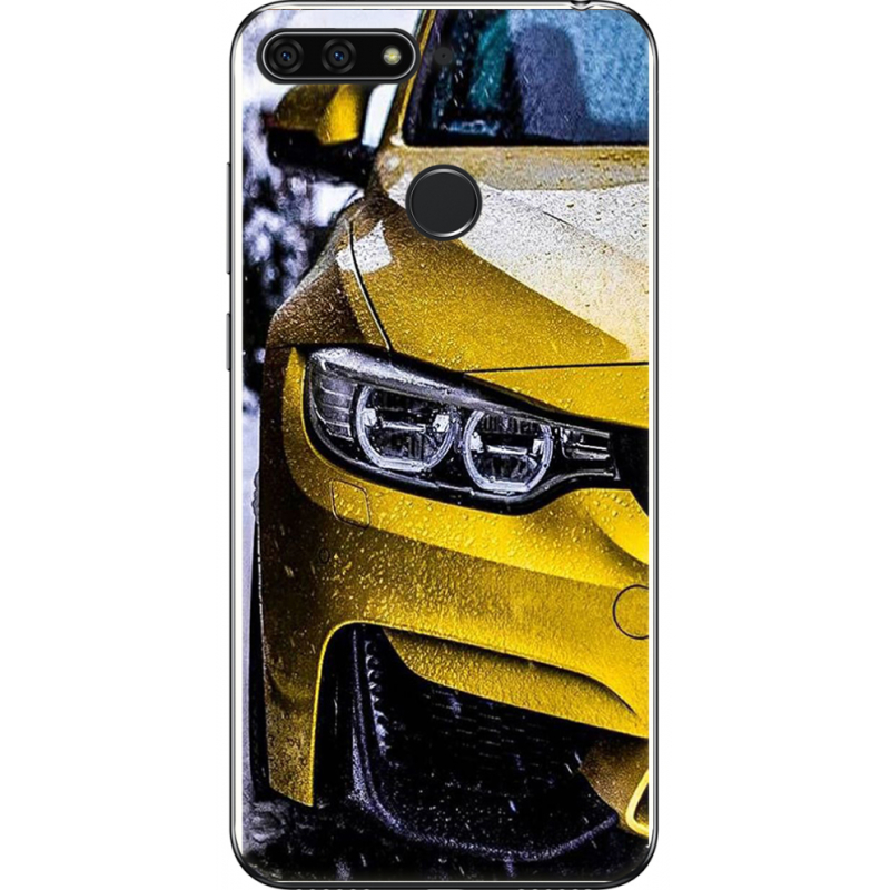 Чехол U-print Honor 7c Bmw M3 on Road