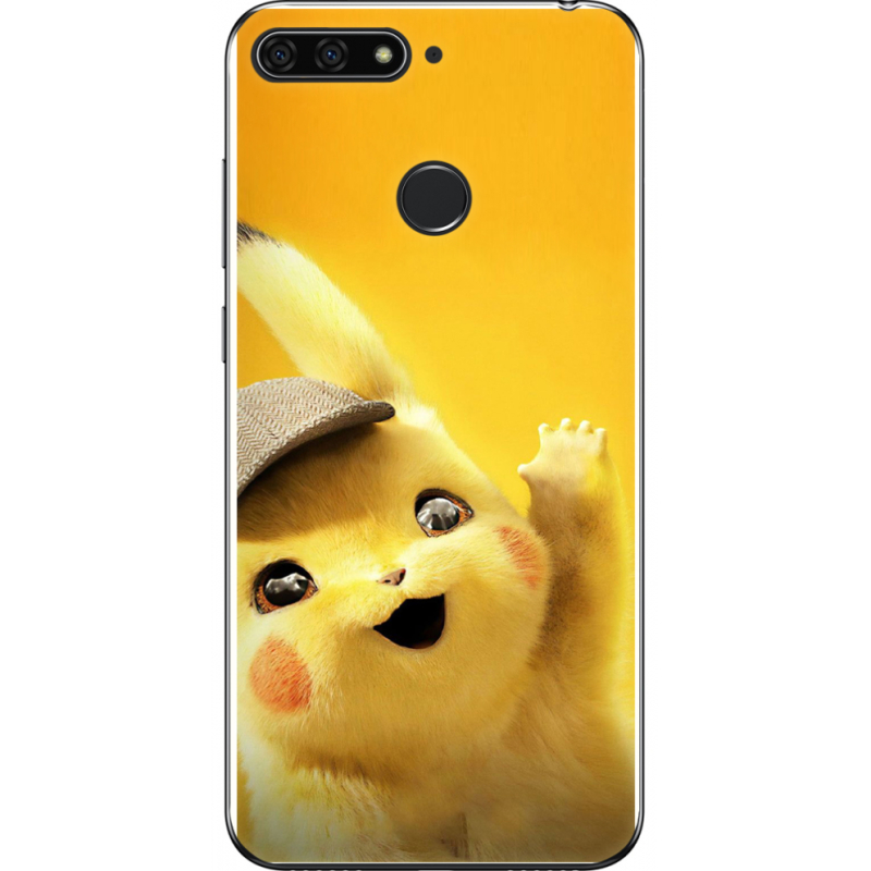 Чехол U-print Honor 7c Pikachu