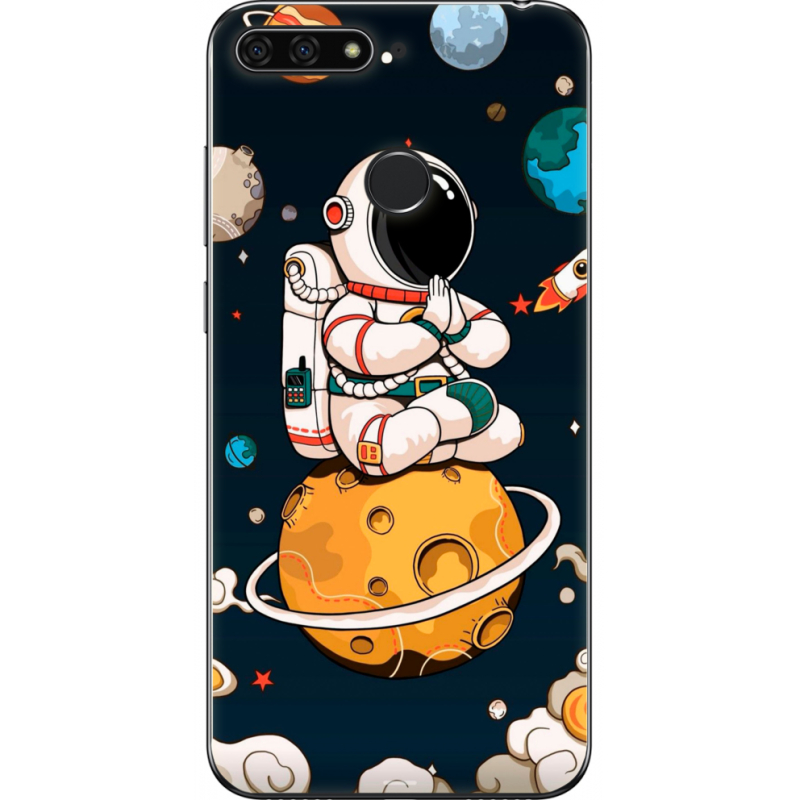 Чехол U-print Honor 7c Astronaut