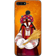 Чехол U-print Honor 7c Motanka by H Soldatkina