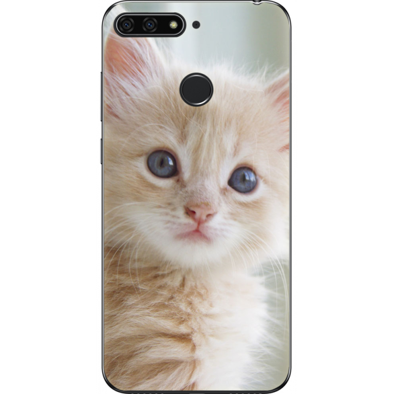 Чехол U-print Honor 7c Animation Kittens