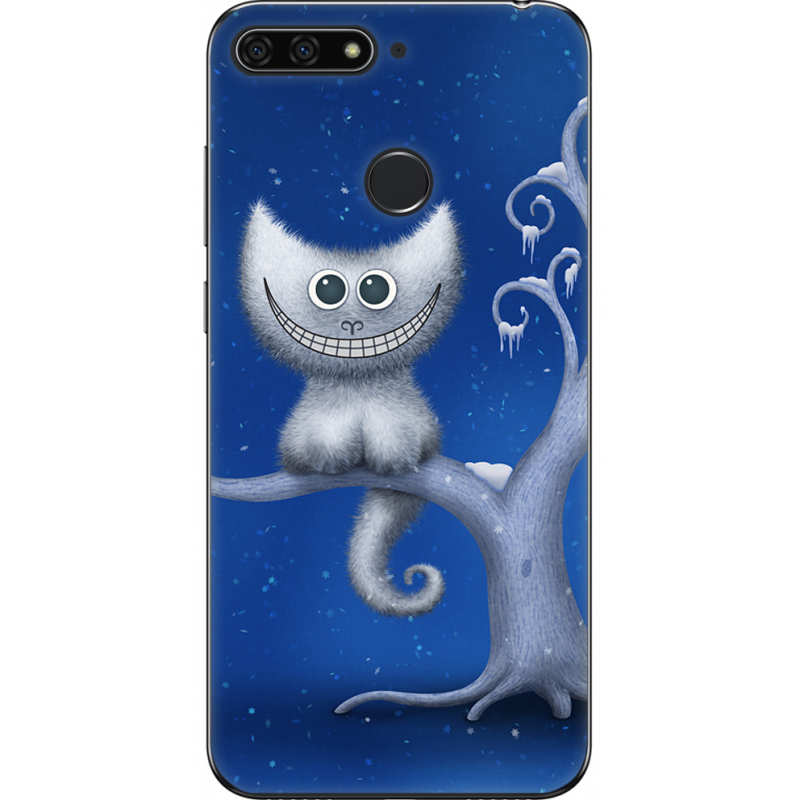 Чехол U-print Honor 7c Smile Cheshire Cat