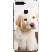 Чехол U-print Honor 7c Puppy Labrador