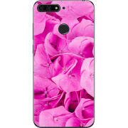 Чехол U-print Honor 7c Pink Flowers