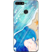 Чехол U-print Honor 7c Sea Girl