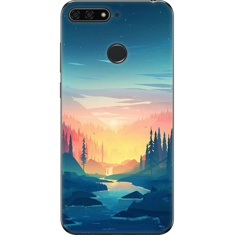 Чехол U-print Honor 7c 