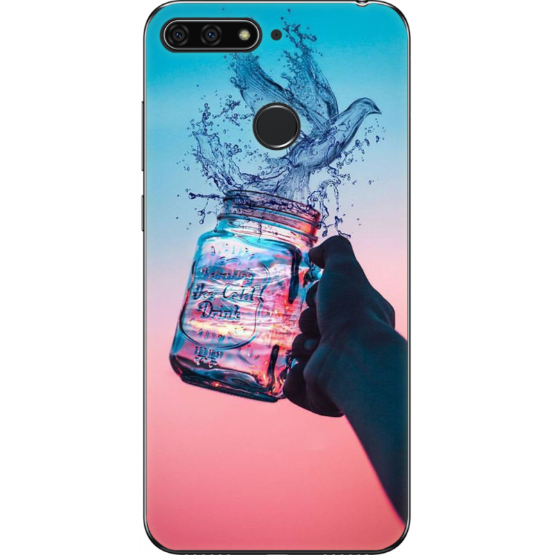 Чехол U-print Honor 7c 