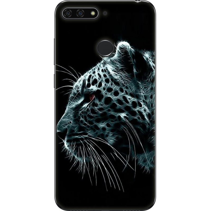 Чехол U-print Honor 7c Leopard