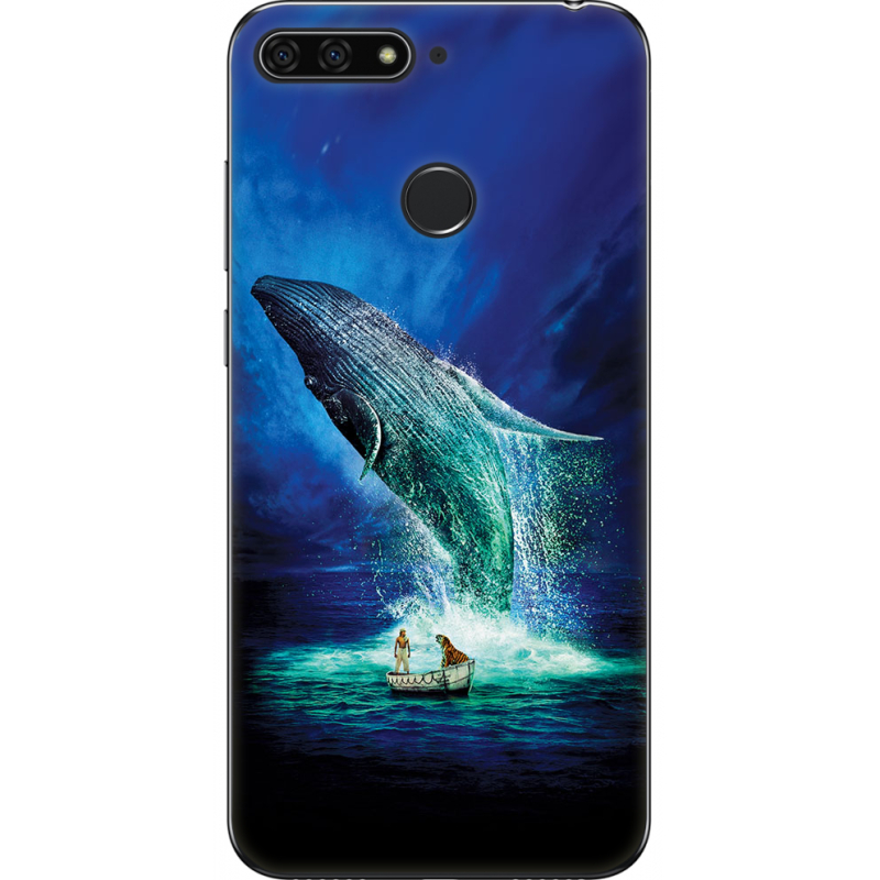 Чехол U-print Honor 7c Sea Giant