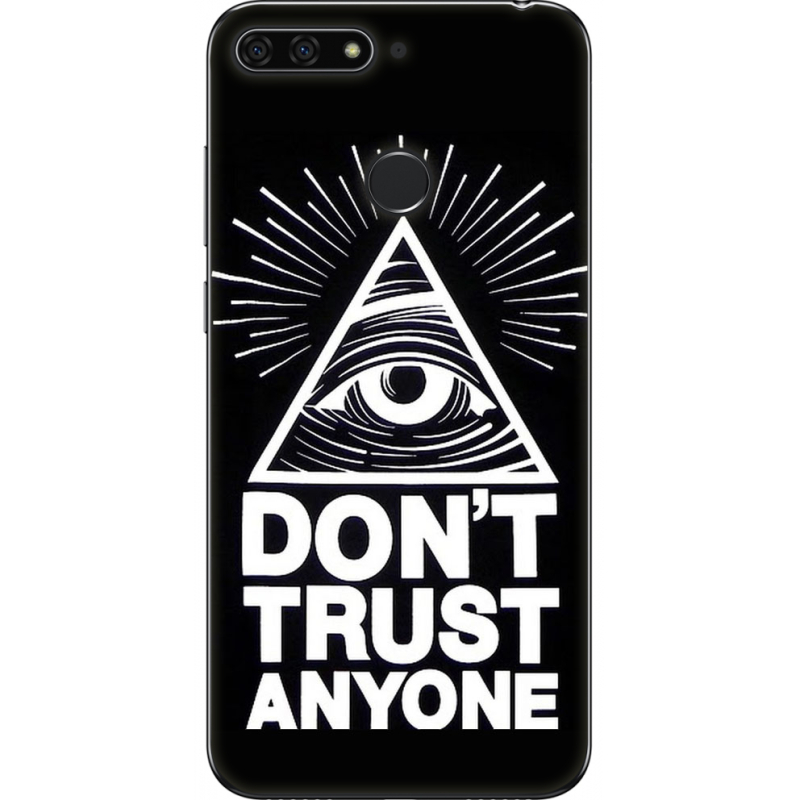 Чехол U-print Honor 7c Dont Trust Anyone