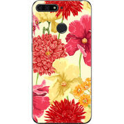 Чехол U-print Honor 7c Flower Bed