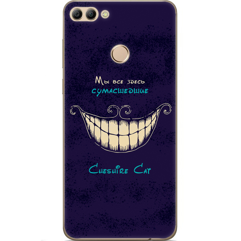 Чехол U-print Huawei Y9 2018 Cheshire Cat