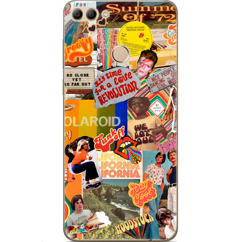 Чехол U-print Huawei Y9 2018 70s