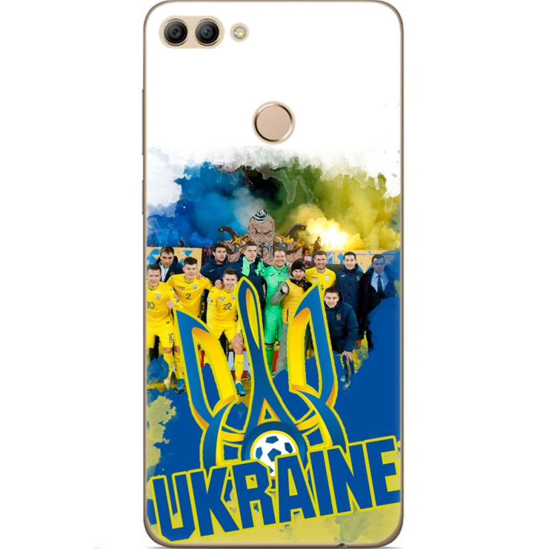 Чехол U-print Huawei Y9 2018 Ukraine national team