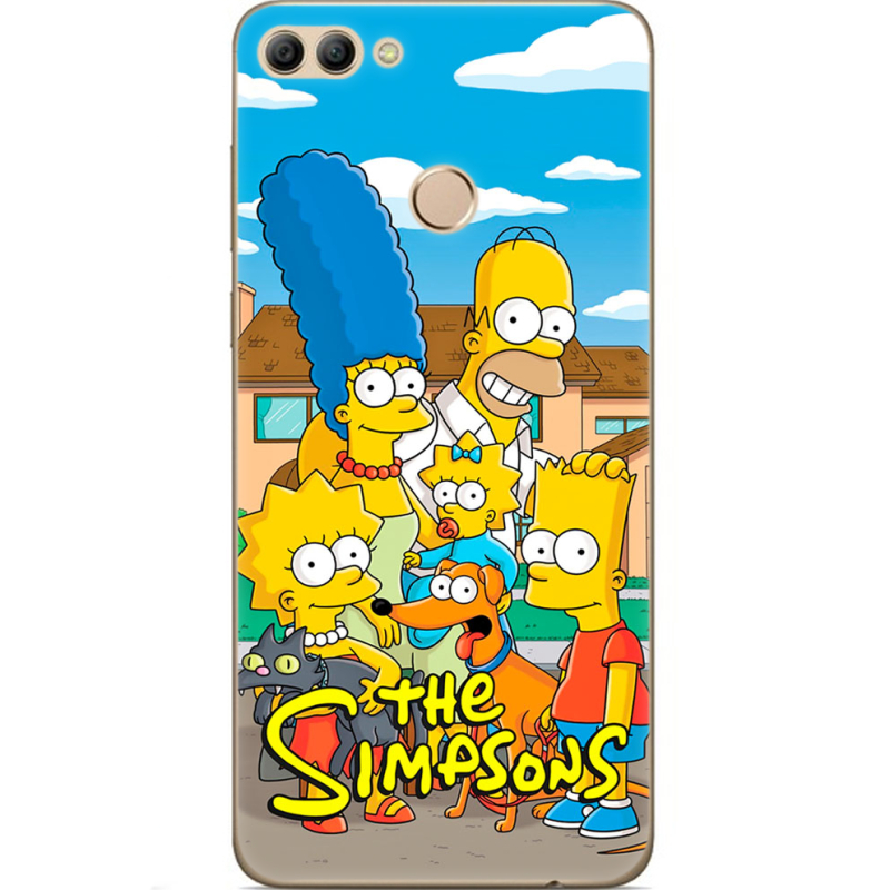 Чехол U-print Huawei Y9 2018 The Simpsons